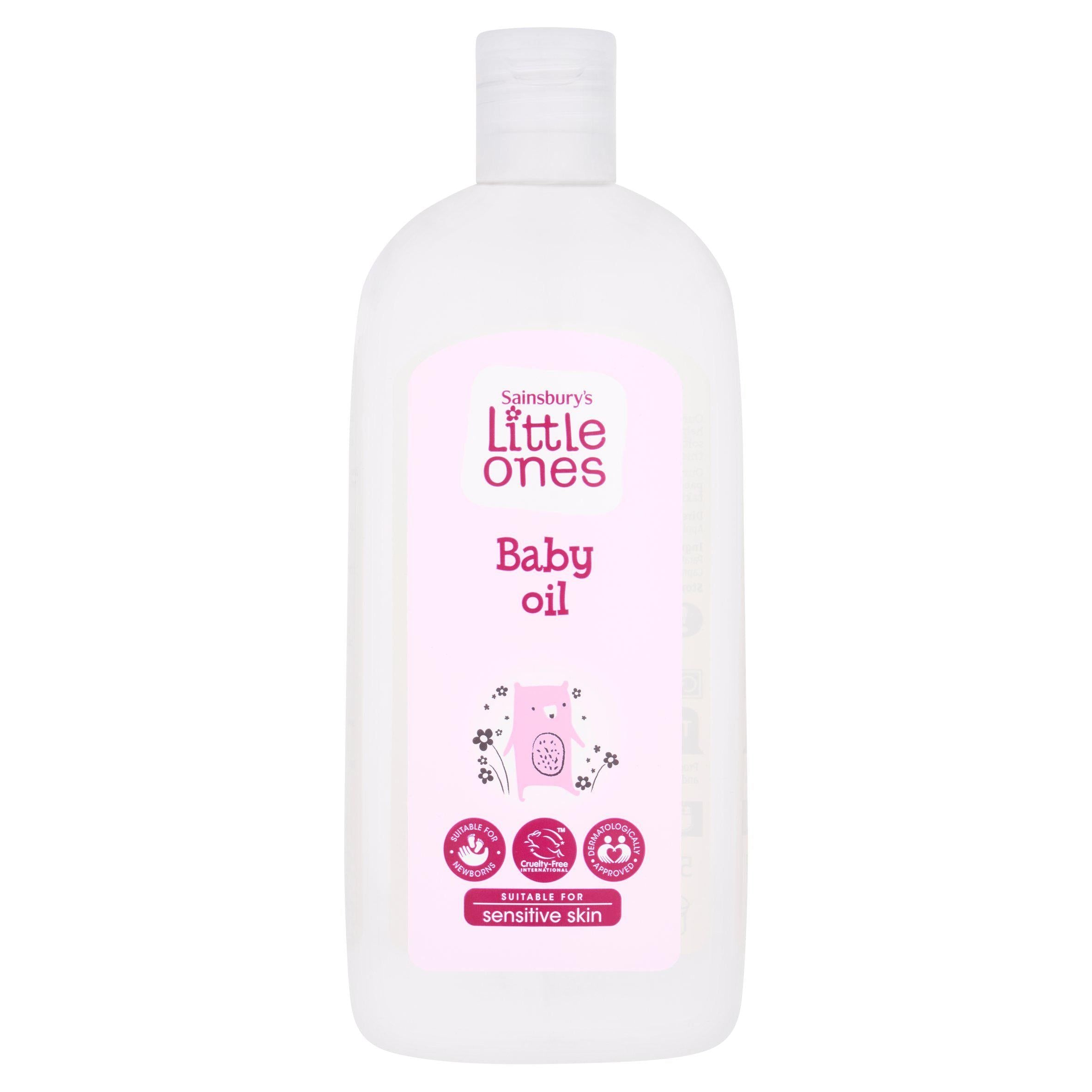 Sainsbury's Little Ones Baby Oil 500ml GOODS Sainsburys   