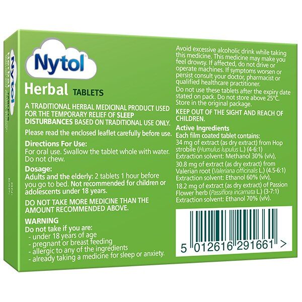 Nytol Herbal Tablets 30s GOODS Superdrug   