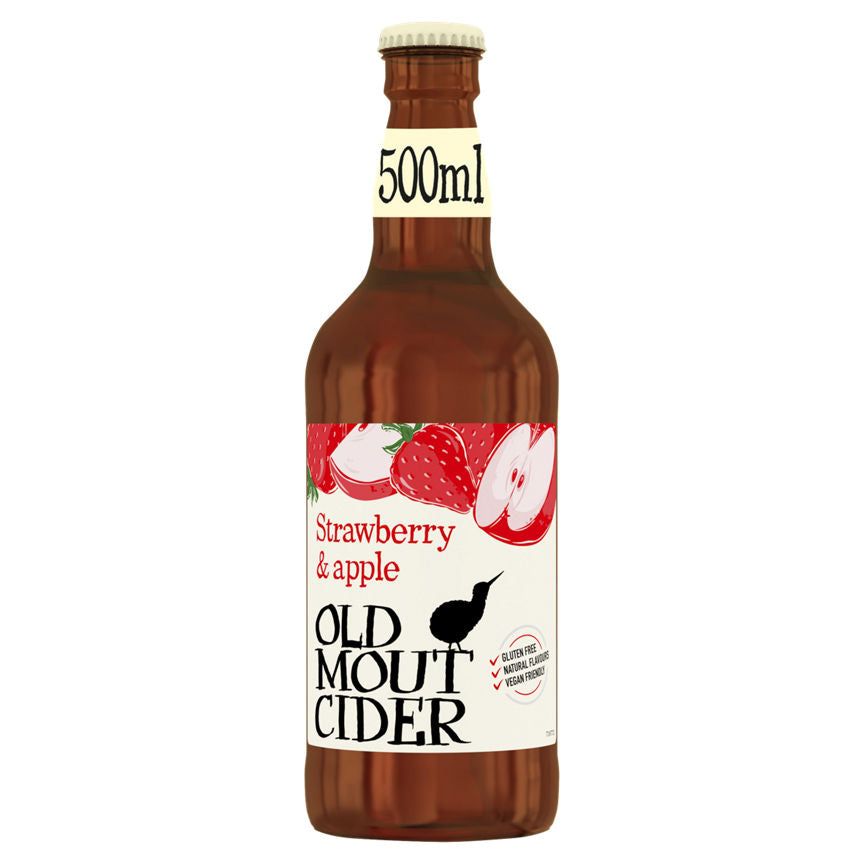 Old Mout Cider Strawberry & Apple Cider Bottle