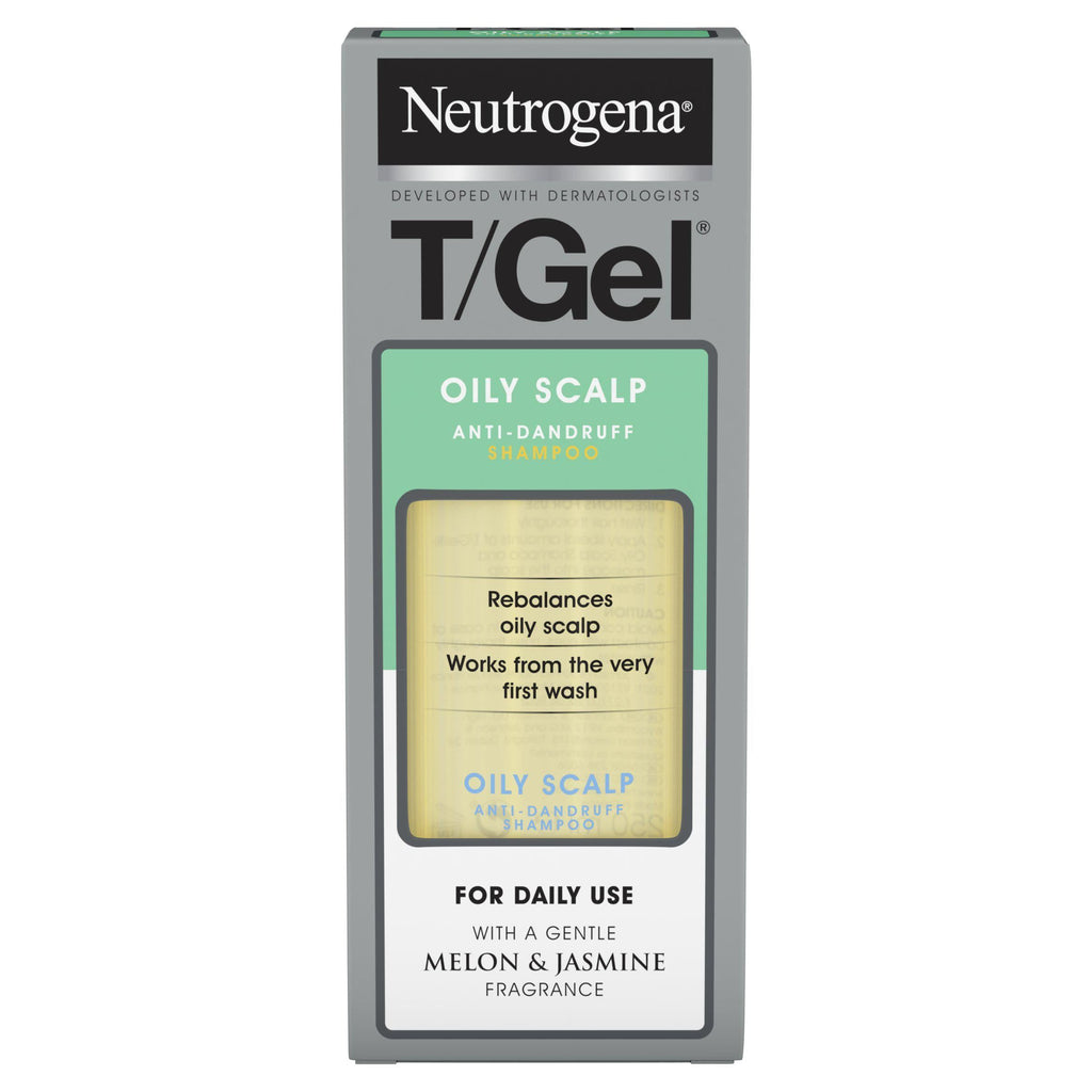 Neutrogena T-Gel Oily Scalp Anti-Dandruff Shampoo 250ml