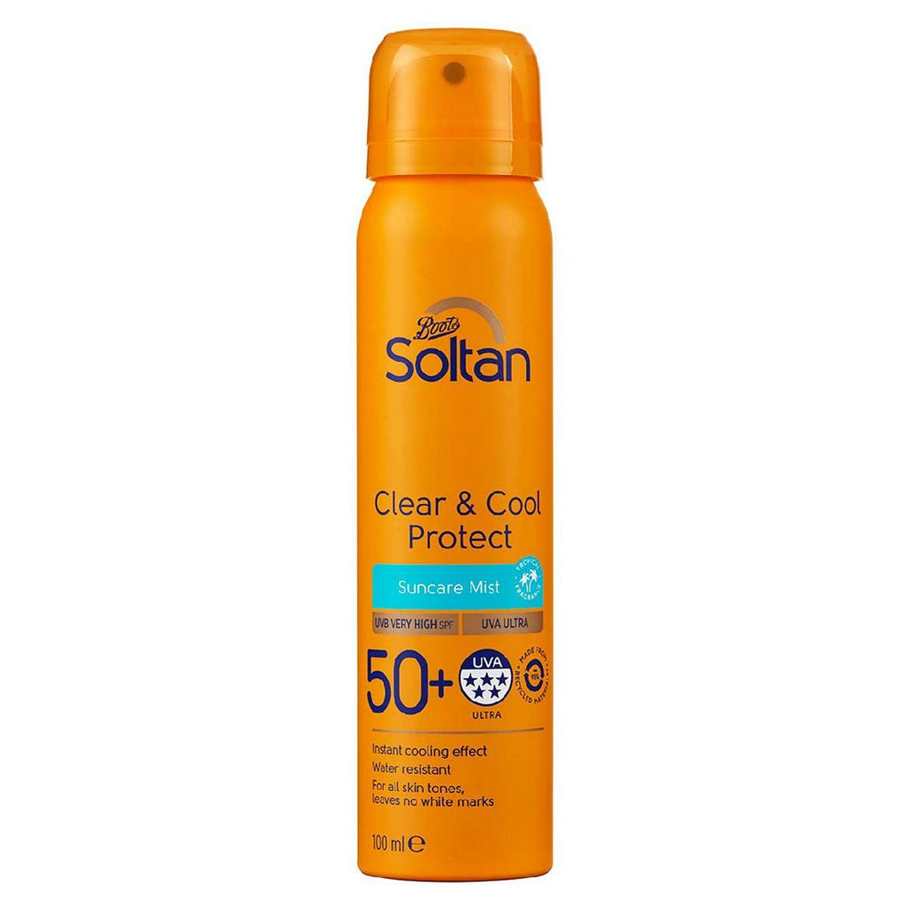 Soltan Clear & Cool Protect Suncare Mist SPF50+ 100ml