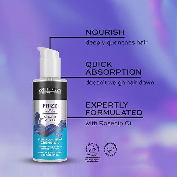 John Frieda Frizz Ease Dream Curls Nourish Creme Oil 100ml