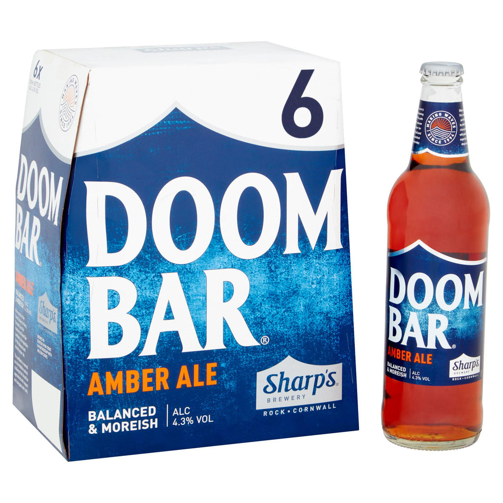 Sharp's Doom Bar Amber Ale Beer Bottle 6 x 500ml