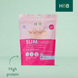 Holland &amp; Barrett SlimExpert Meal Replacement Shake Vanilla Flavour 520g