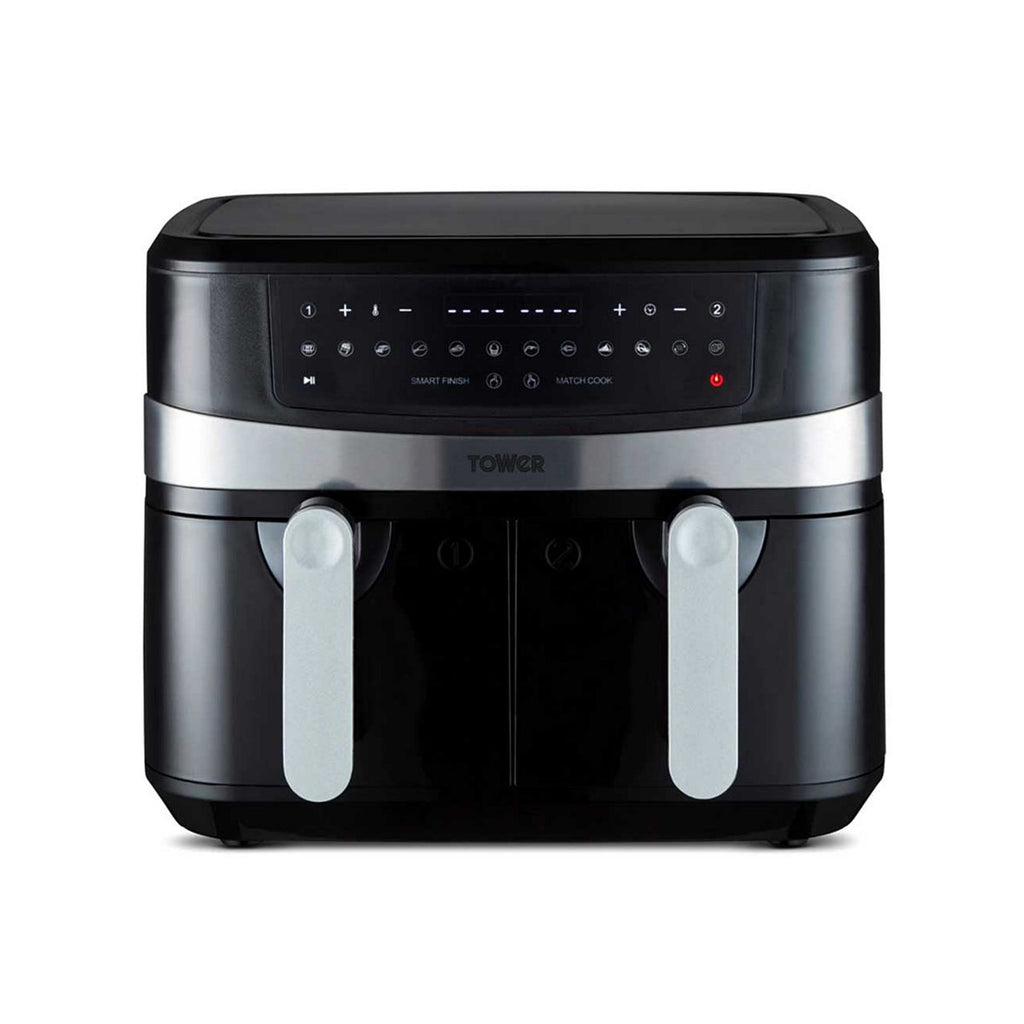 Tower Vortx 9L Dual Basket Air Fryer Black