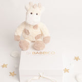 Babbico Gift Boxed Giselle The Giraffe Beige Soft Toy