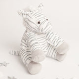 Babbico Gift Boxed Zizi The Zebra Grey & White Soft Toy