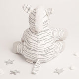 Babbico Gift Boxed Zizi The Zebra Grey & White Soft Toy