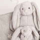 Babbico Grey Bunny, Blanket & Comforter Baby Gift Set