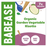 Babease Organic Garden Vegetable Risotto Baby Food Pot 7+months   130g