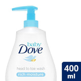 Baby Dove Head To Toe Baby Wash Rich Moisture    400ml