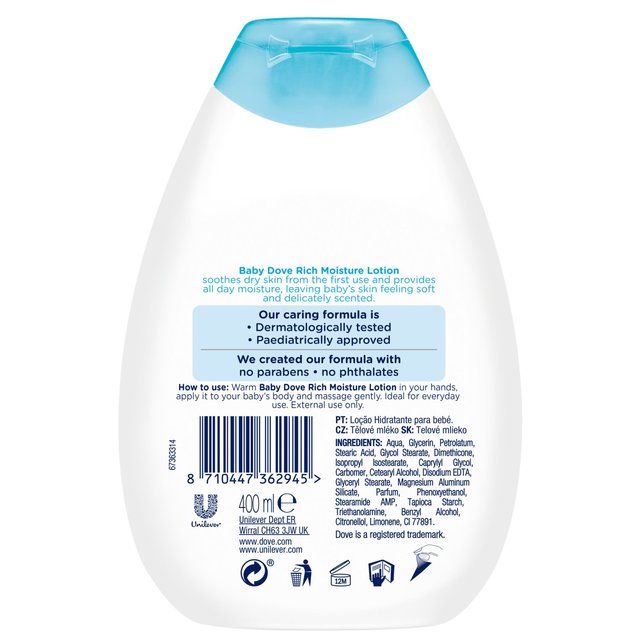 Baby Dove Lotion Rich Moisture   400ml - McGrocer
