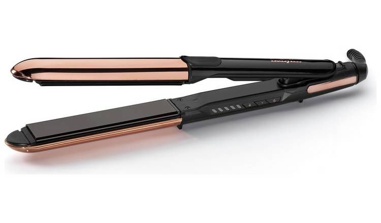 BaByliss Titanium Straight and Curl Hair Straightener