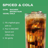 Bacardi Spiced Premium Rum Spirit Drink   70cl