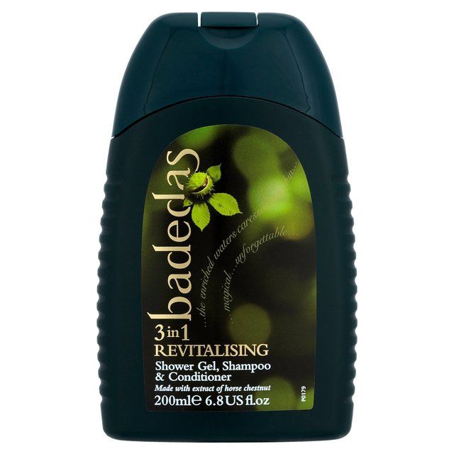 Badedas 3 in 1 Revitalising Shower Gel Shampoo & Conditioner   200ml - McGrocer
