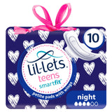 Lil-lets Teens Ultra Towel Night x10 feminine care Sainsburys   