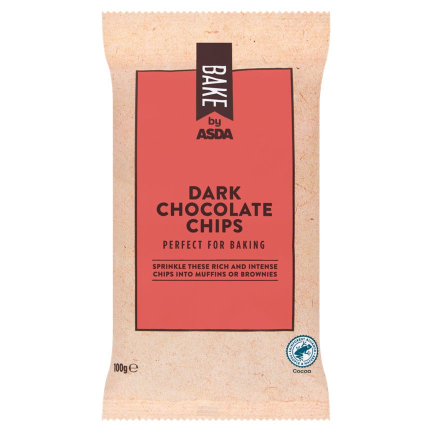 BAKE by ASDA Dark Chocolate Chips 100g