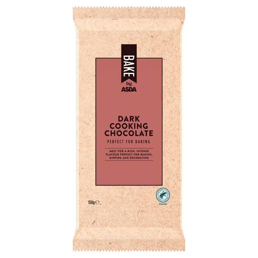 BAKE by ASDA Dark Cooking Chocolate 150g