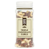 BAKE by ASDA Triple Chocolate Curls 30g