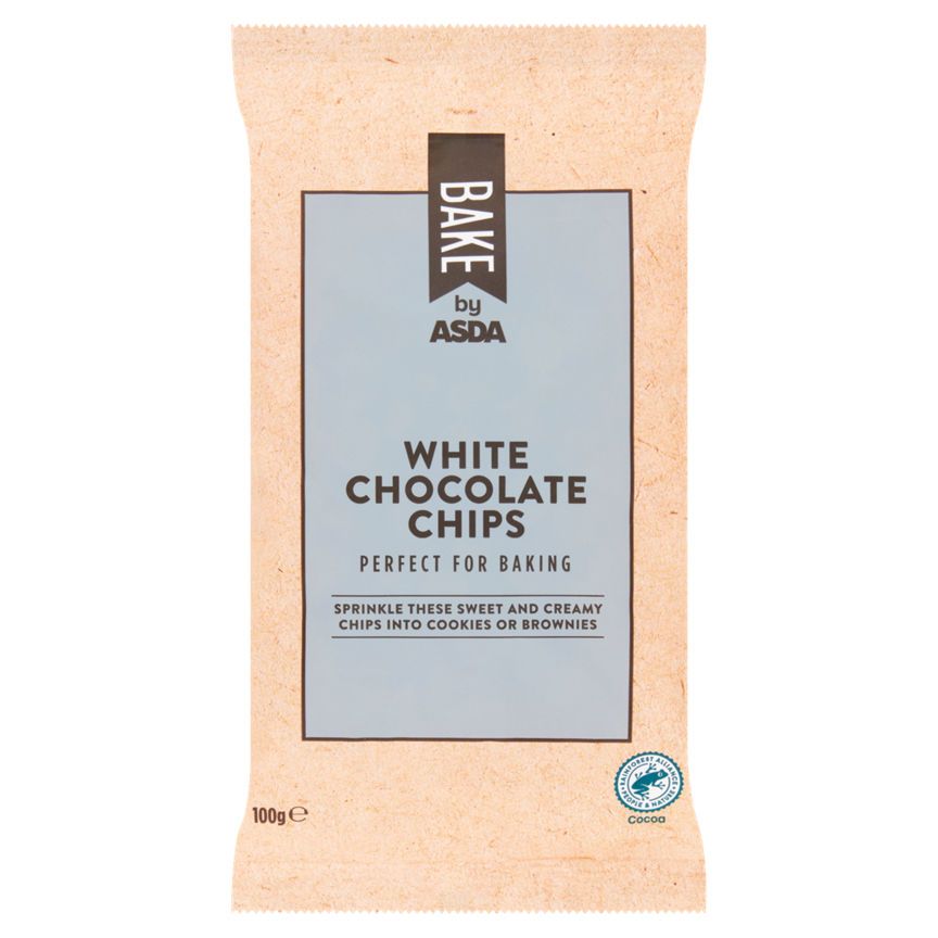 BAKE by ASDA White Chocolate Chips