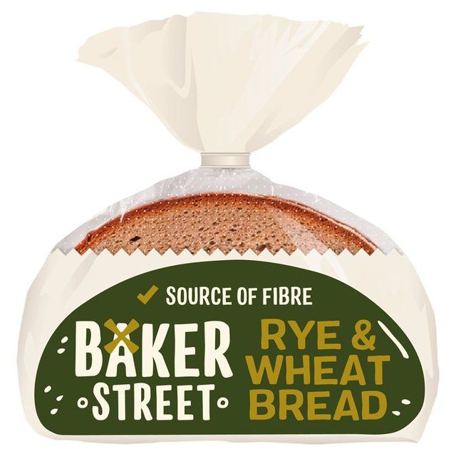 Baker Street Rye & Wheat Bread   500g