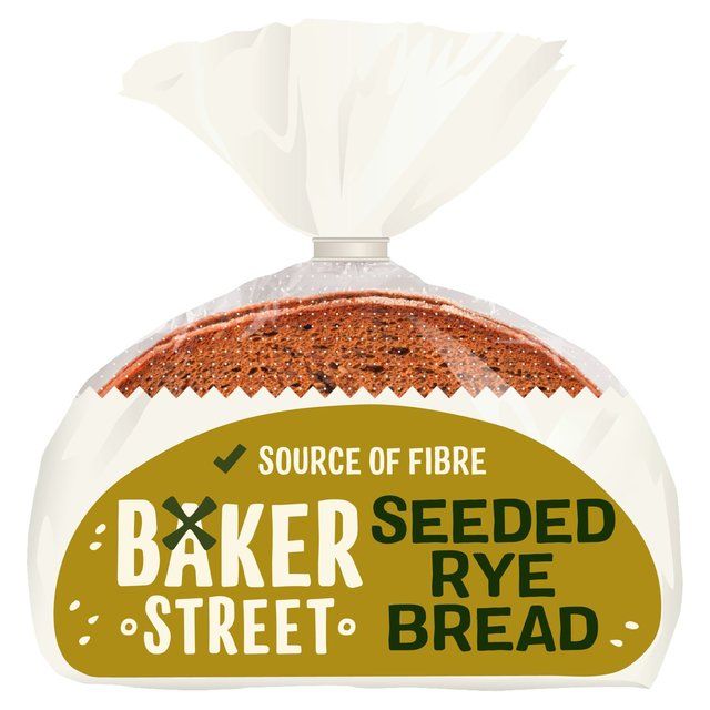 Baker Street Seeded Rye Bread   500g