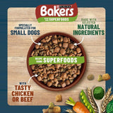 Bakers Small Dog Beef Dry Dog Food   2.85kg - McGrocer