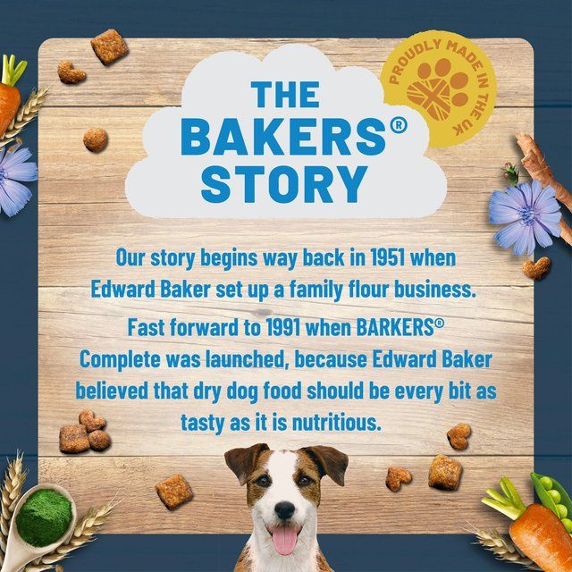 Bakers Small Dog Sensitive Tummy Chicken & Veg Dry Dog Food   2.7kg - McGrocer