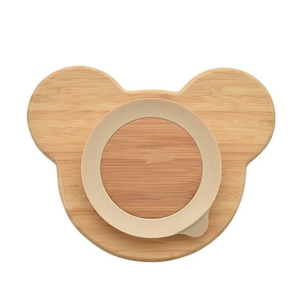 Bambino Bamboo & Silicone Bear Base Plate