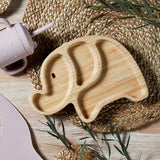 Bambino Bamboo & Silicone Elephant  Base Plate