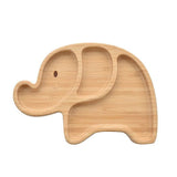 Bambino Bamboo & Silicone Elephant  Base Plate