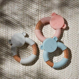 Bambino Teddy Teether Blue