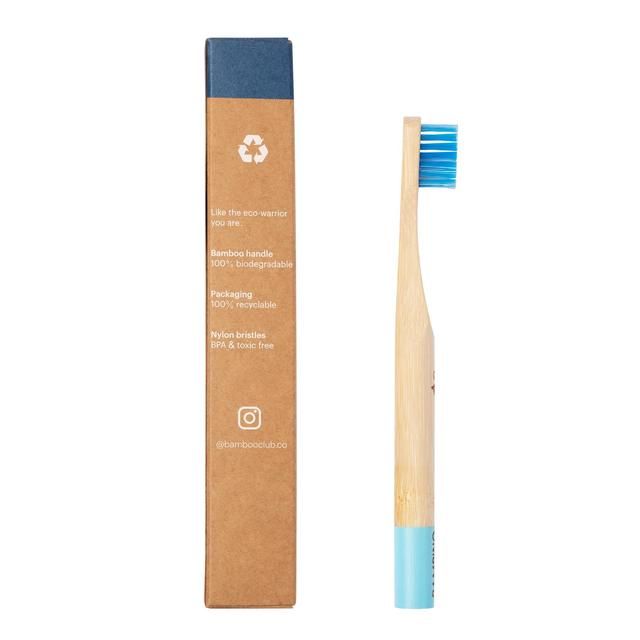 Bamboo Club Bambino Blue Kids Toothbrush