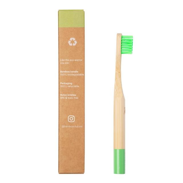 Bamboo Club Bambino Green Kids Toothbrush