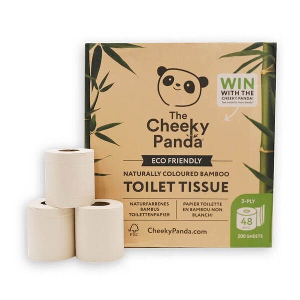 Bamboo Unbleached Quilted Toilet Paper 45 Rolls (160 sheet) - McGrocer