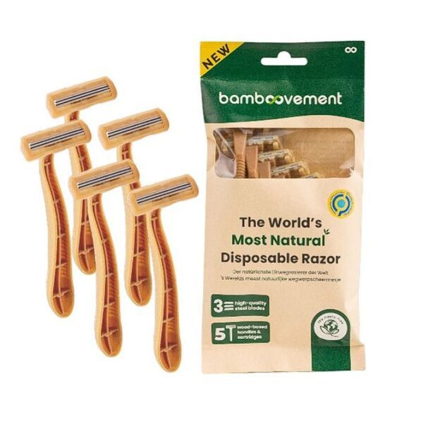 Bamboovement The World' Most Natural Disposable Razor