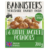 Bannisters Farm 6 Little Jacket Potatoes   700g - McGrocer