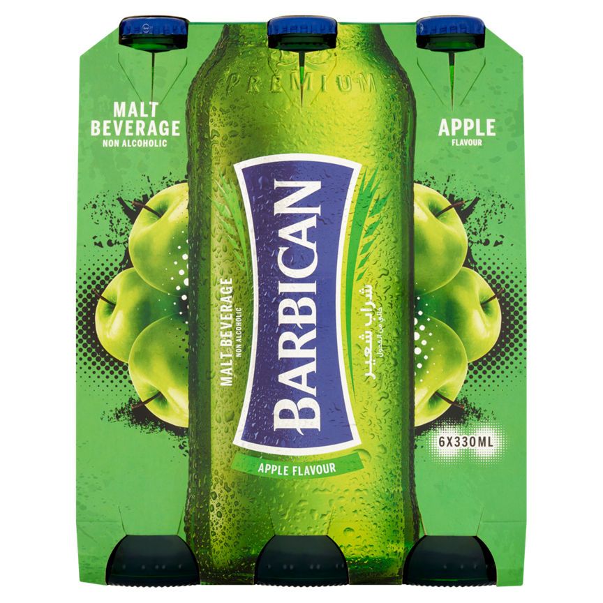 Barbican Malt Beverage Apple Flavour 6 x 330ml