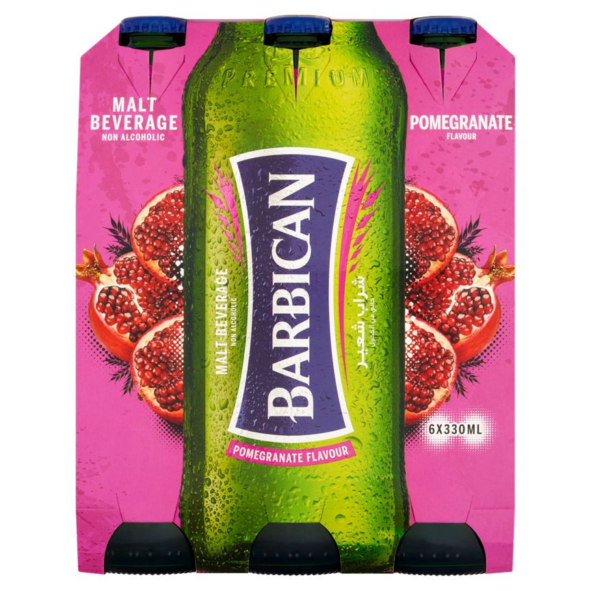 Barbican Malt Beverage Pomegranate Flavour 6 x 330ml