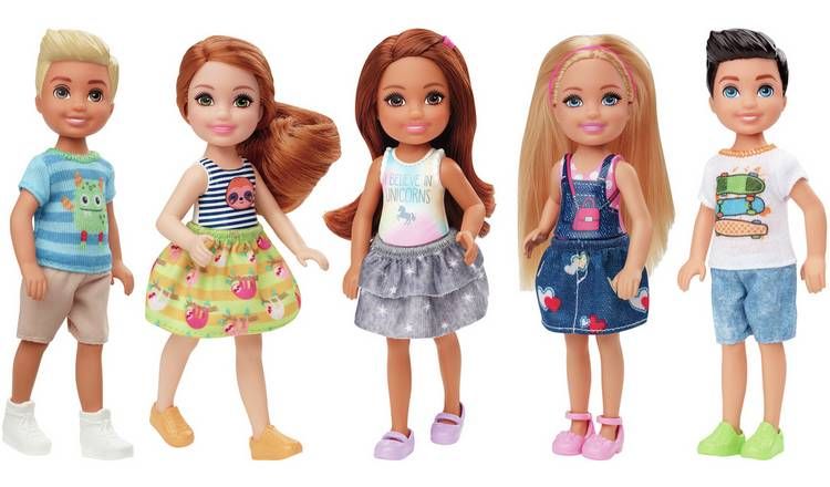 Barbie Club Chelsea 2 Pack Doll Assortment - 5inch/13cm