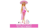 Barbie Doll with Swimsuit and Beach-Themed Accessories -30cm