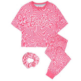 Barbie Girls All-Over Print Short Pyjama Set (7-8 Years) - McGrocer