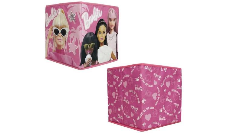 Barbie Pack of 2 Storage Boxes