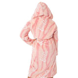 Barbie Womens Hooded Dressing Gown (S) - McGrocer