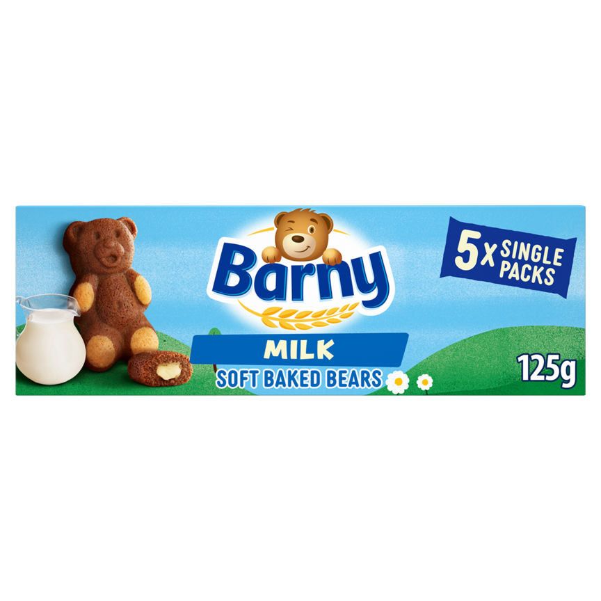 Barny Milk Soft Baked Bears 5pk