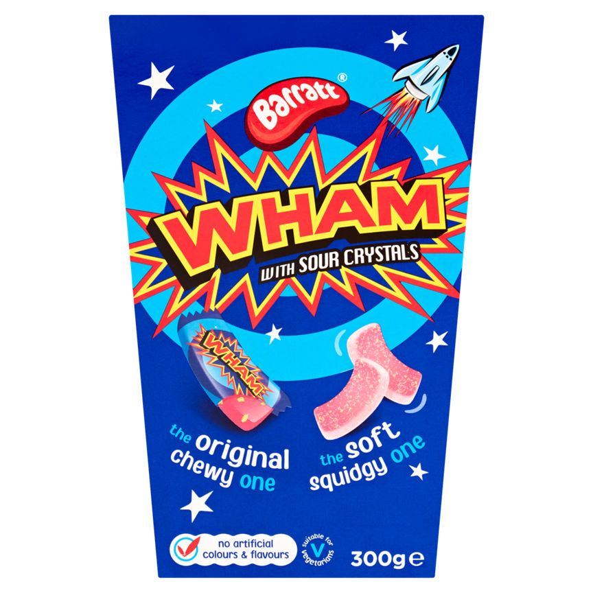 Barratt Wham with Sour Crystals 300g