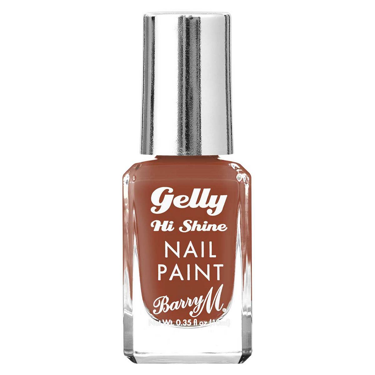 Barry M gelly hi shine nail paint chai latte 10ml - McGrocer
