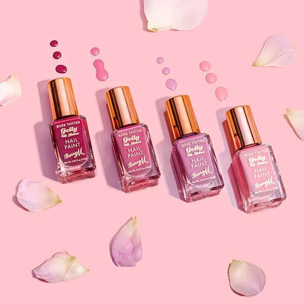 Barry M Rose Tinted Gelly Nail Paint - Crushed - McGrocer
