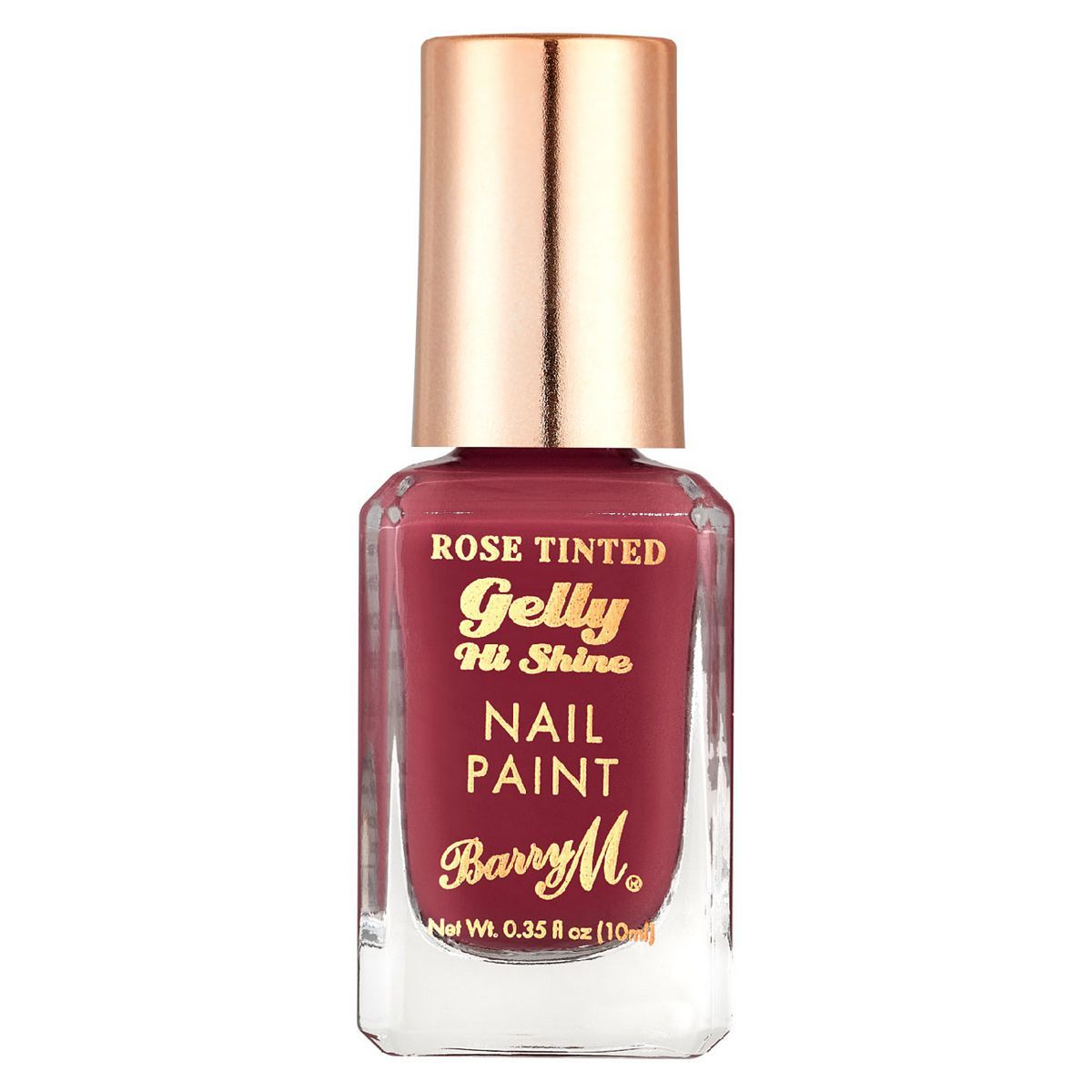 Barry M Rose Tinted Gelly Nail Paints French Rose - 10ml - McGrocer