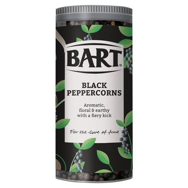 Bart Black Peppercorns   111g - McGrocer